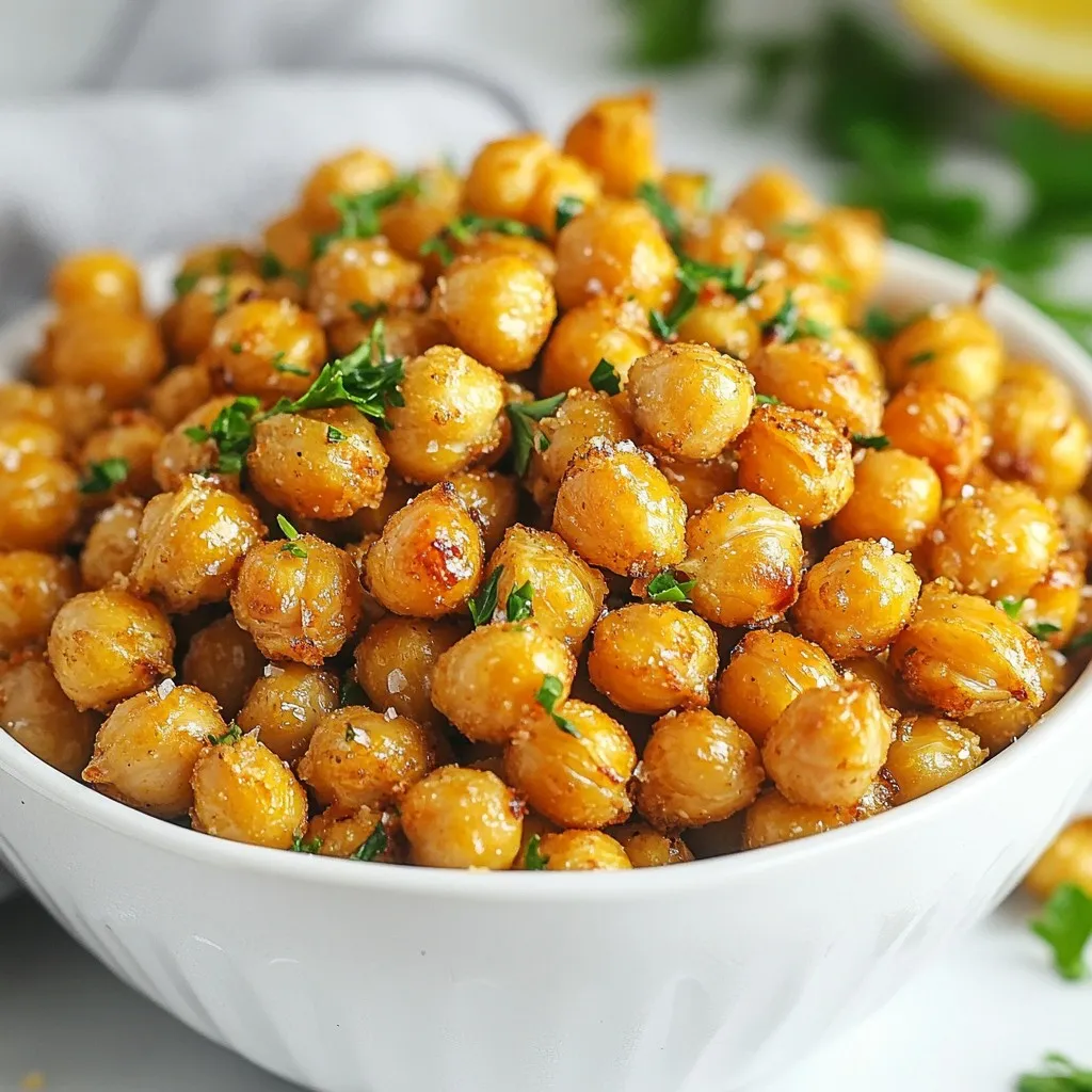 Knusprige Kichererbsen aus dem Air Fryer leicht gemacht