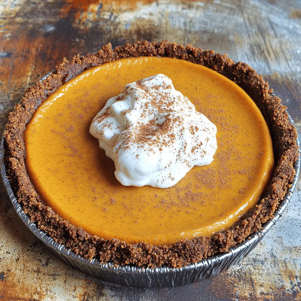 No Bake Pumpkin Pie Einfach und Lecker Genießen