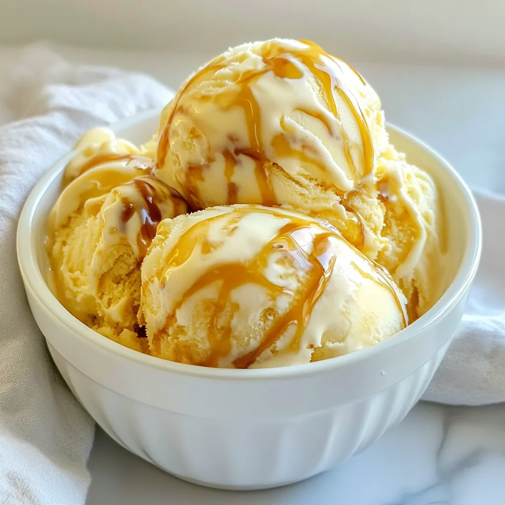 Köstliches Caramel Macchiato Ice Cream Rezept entdecken