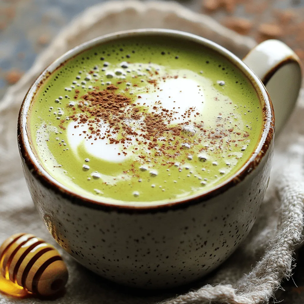 Matcha Cappuccino Stärkung für Körper und Geist