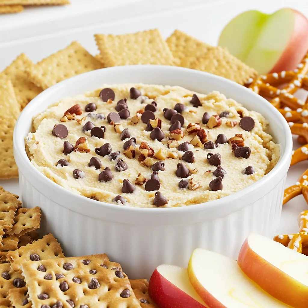 Schokoladenstückchen-Dip lecker und einfach zubereiten