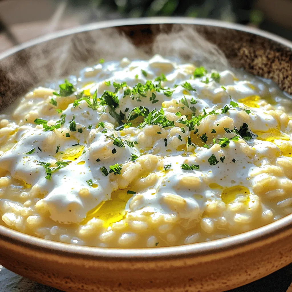 Cremiger Knoblauch-Parmesan-Risotto Einfach zubereiten