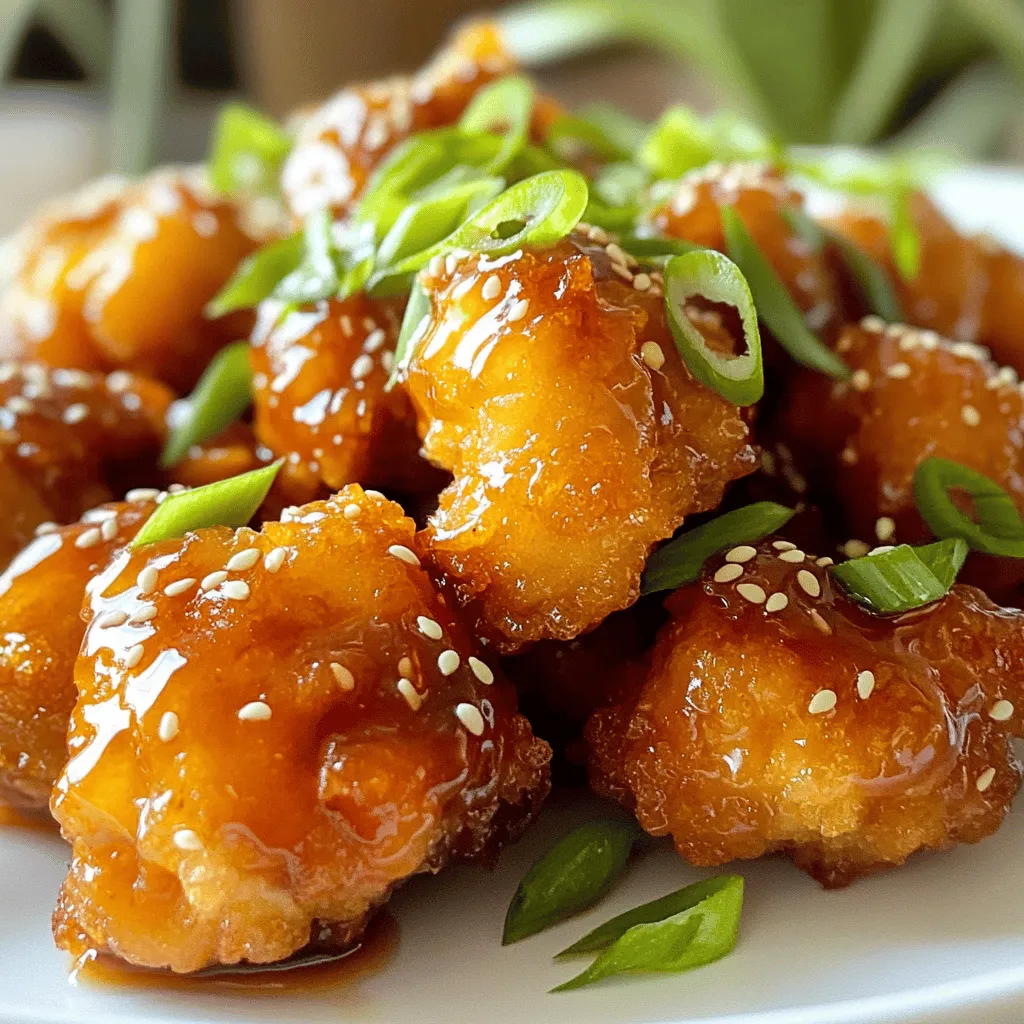 Honig Knoblauch Sesam Hähnchen Bites Einfaches Rezept