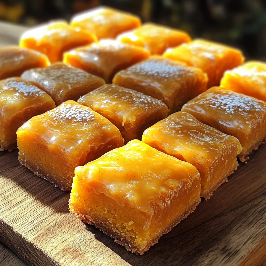 Kürbis-Gewürz-Donut-Riegel mit Ahorn-Glasur lecker