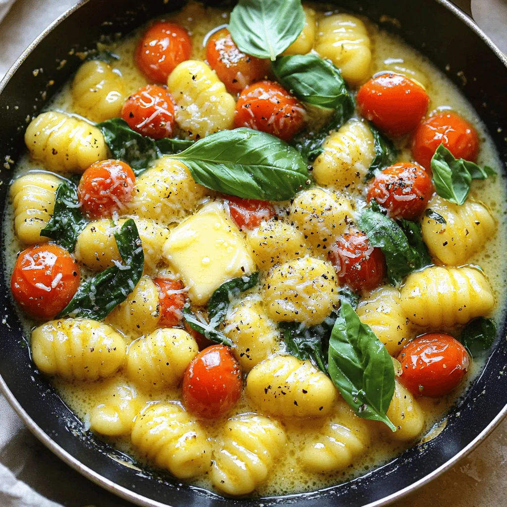Minute Garlic Butter Gnocchi Skillet Schmackhafte Mahlzeit