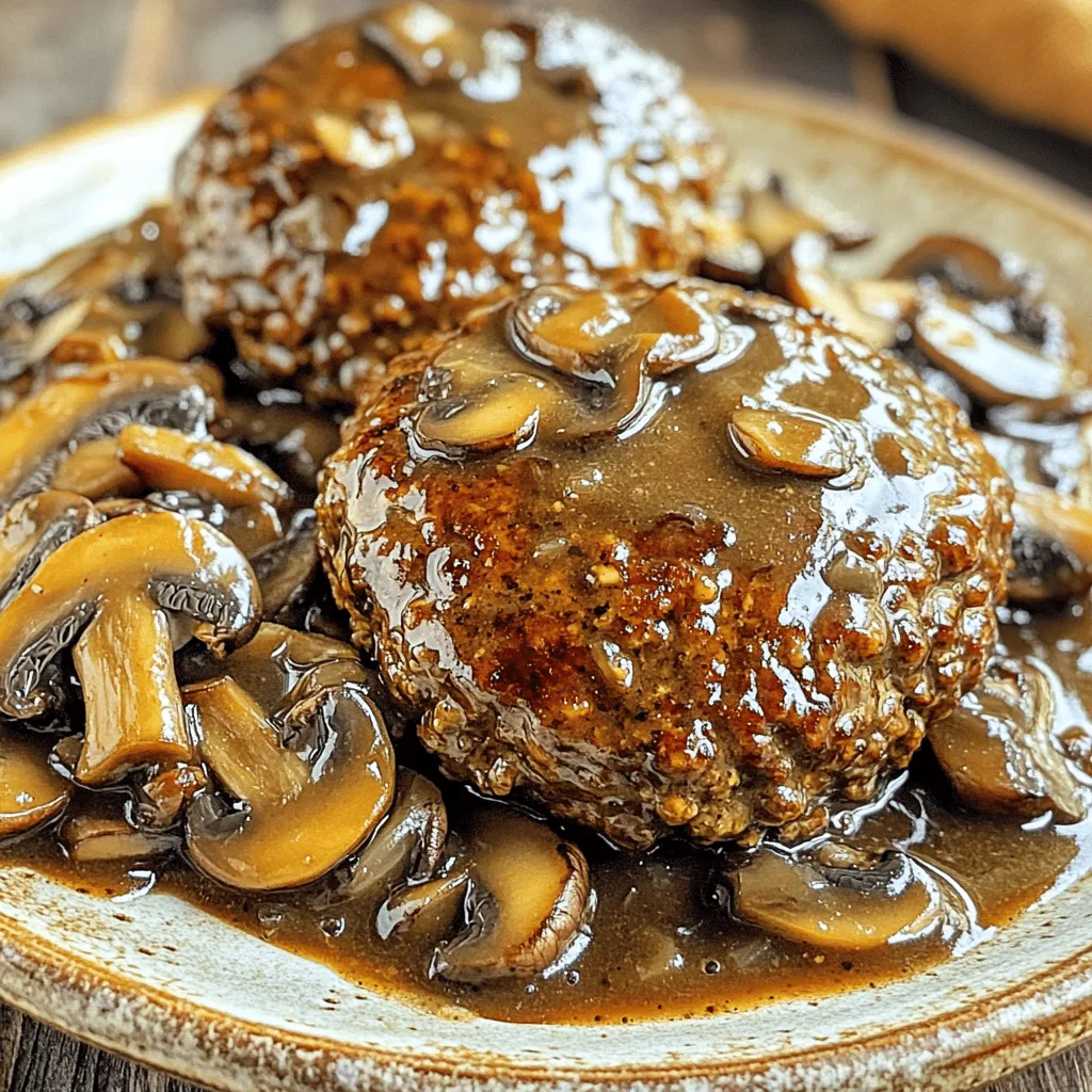 Salisbury Steak Recipe Einfach und Köstlich Zubereiten