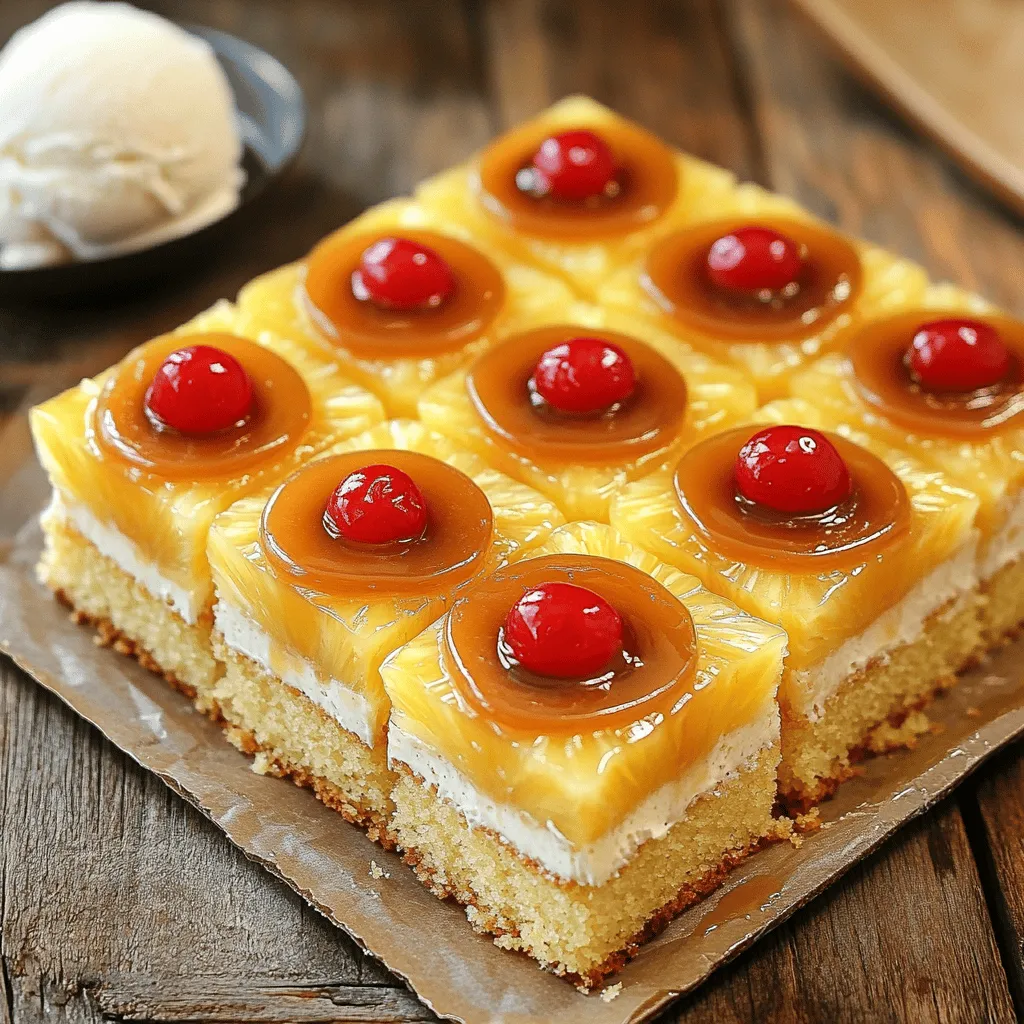 - 1/2 Tasse (115 g) Butter, weich - 1 Tasse (200 g) brauner Zucker - 1 Dose (ca. 400 g) Ananasringe, abgetropft - 10 Maraschino-Kirschen - 1 1/2 Tassen (190 g) Allzweckmehl - 1 Tasse (200 g) Zucker - 1/2 Tasse (125 ml) Milch - 2 große Eier - 1 Teelöffel Vanilleextrakt - 2 Teelöffel Backpulver - 1/4 Teelöffel Salz