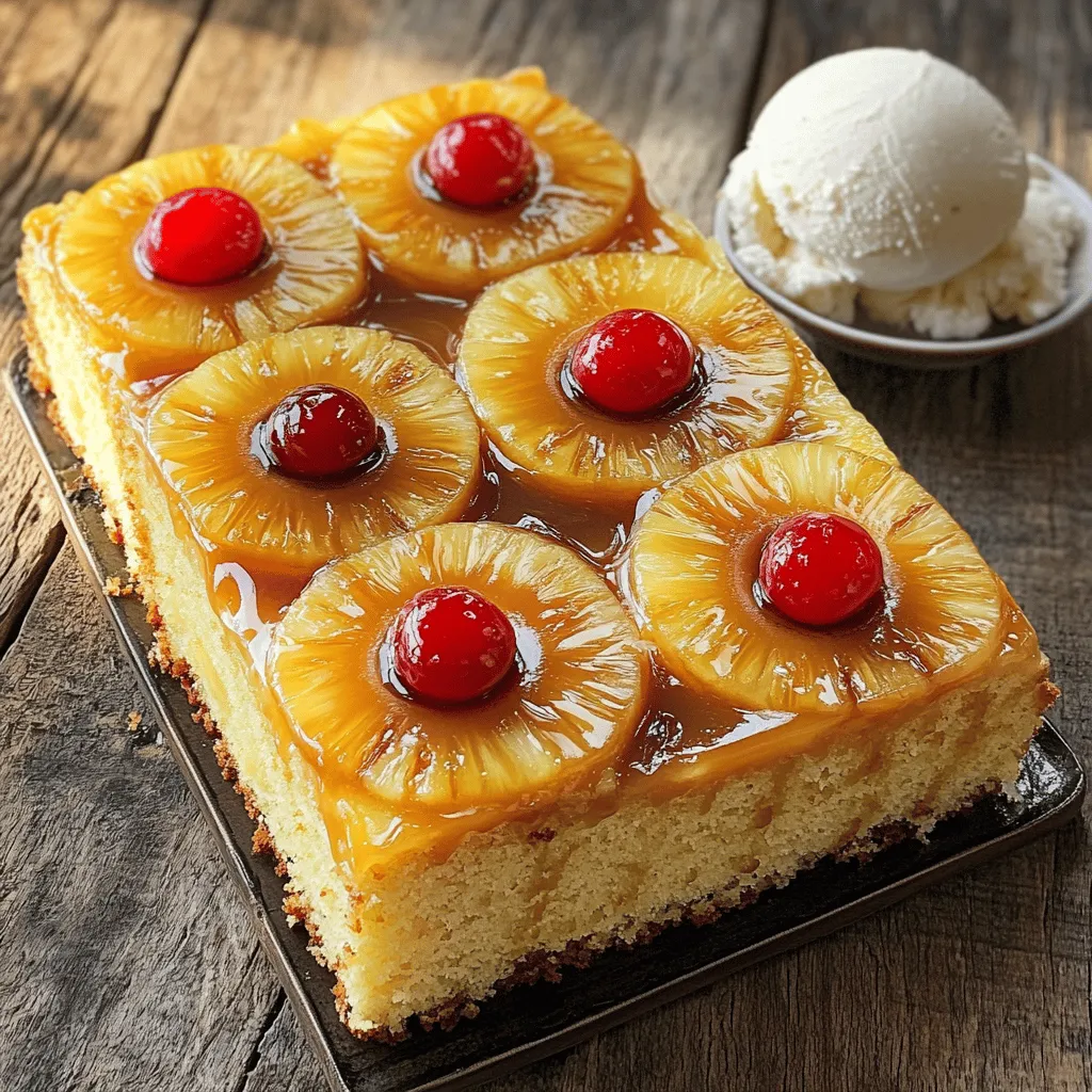Die beste Ananas-Upside-Down-Torte einfach zubereiten
