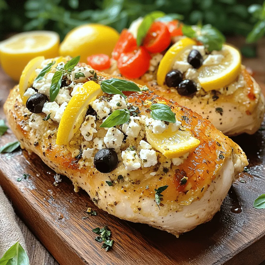 Mediterranean Stuffed Chicken Breasts Gegrillt und Saftig