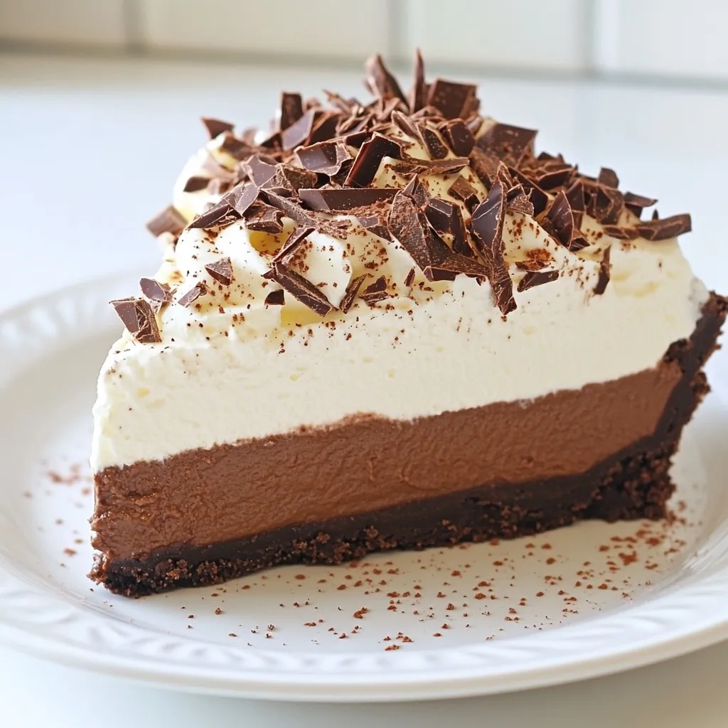 No-Bake Chocolate Cheesecake Einfache und leckere Freude