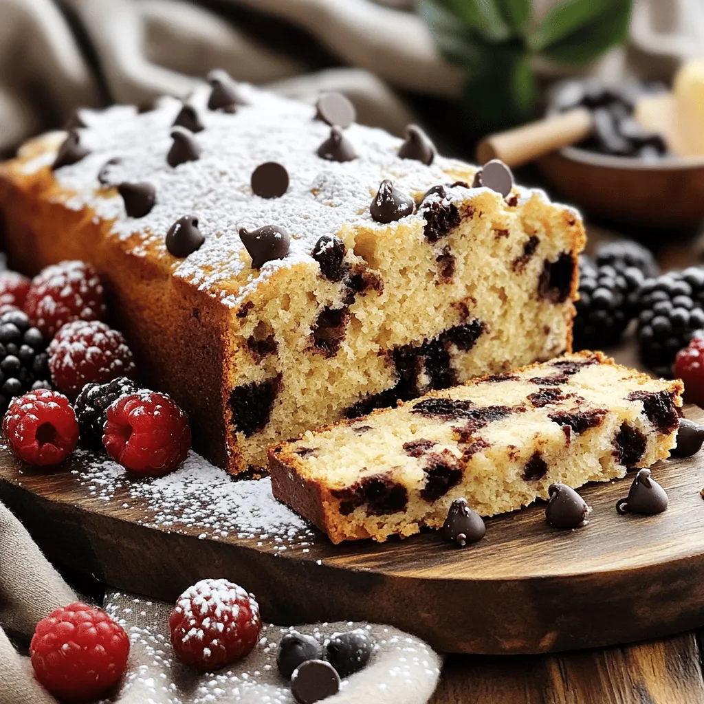 Schokoladenstückchen Scone-Brot Einfaches und Leckeres