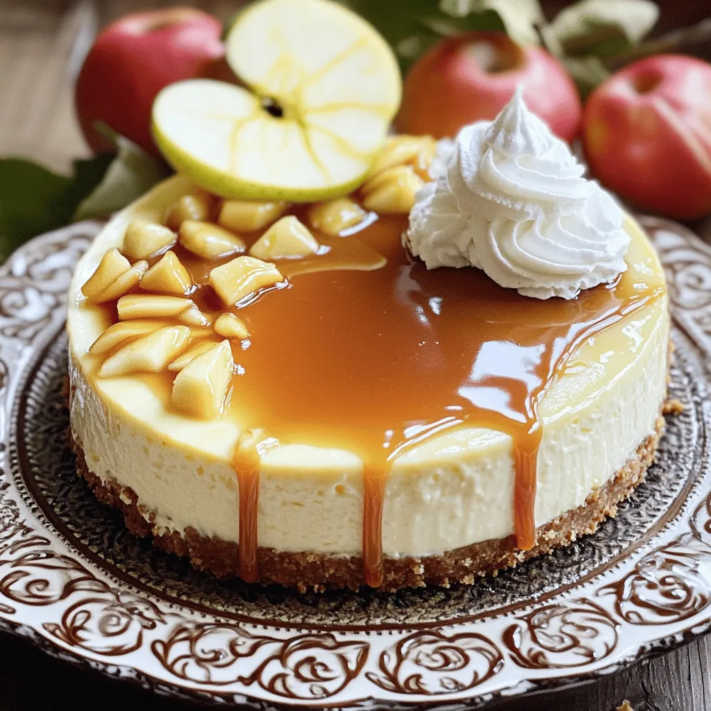 Für einen leckeren Karamell-Apfel-Cheesecake benötigst du: