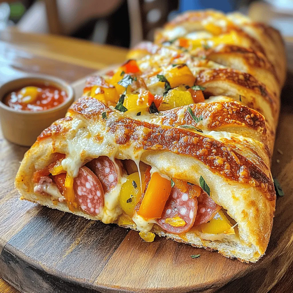 Einfaches Stromboli Dinner für jeden Anlass