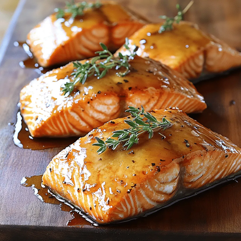 Maple Glazed Salmon Einfache und schmackhafte Mahlzeit