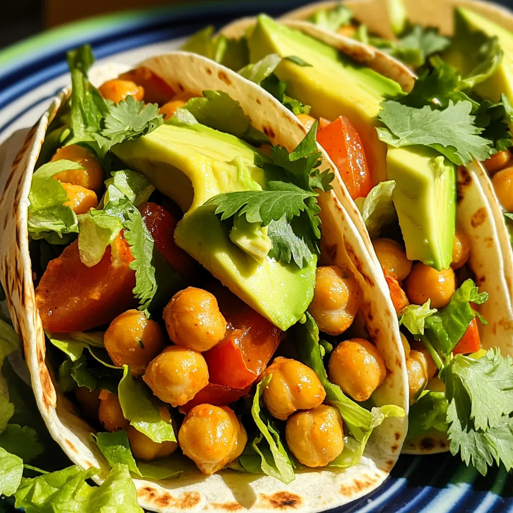 Vegan Buffalo Kichererbsen Wraps Rezept für alle