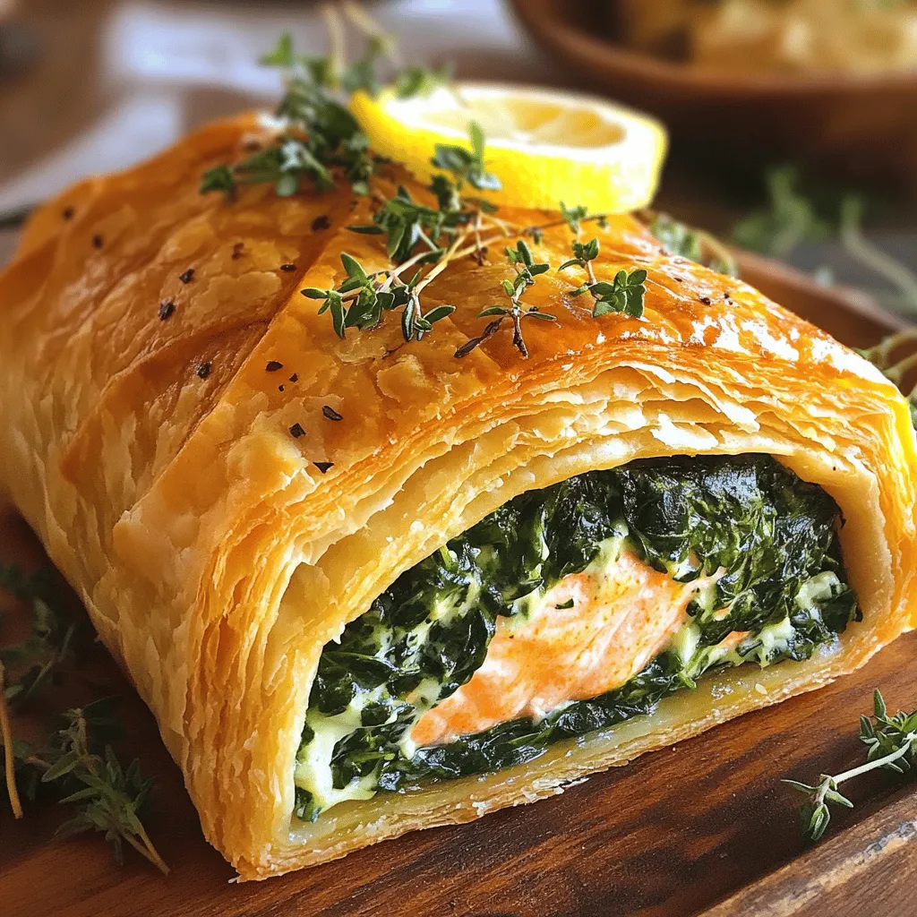 Salmon Wellington Würzig und Einfach Zubereiten