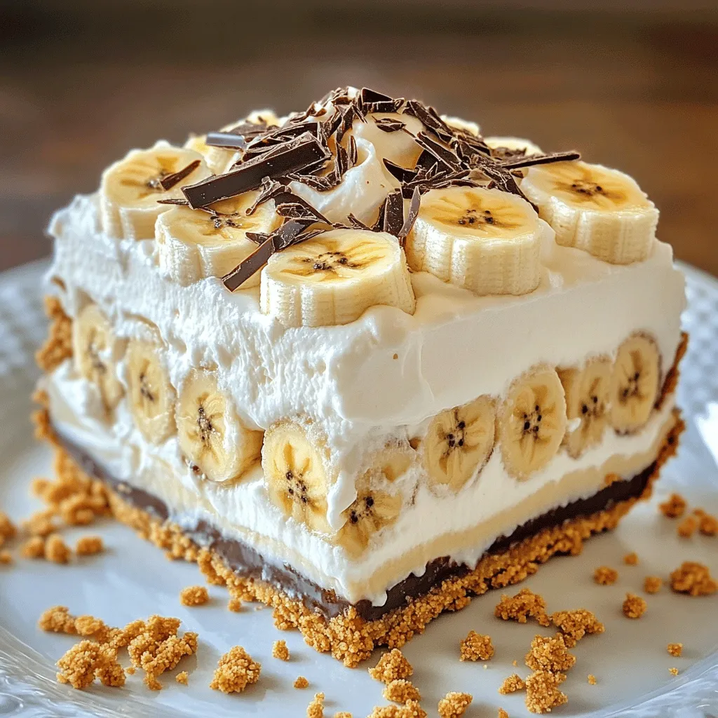 Für einen köstlichen No Bake Banana Cream Pie braucht man einige einfache Zutaten. Diese Hauptzutaten sind wichtig für den vollen Geschmack: