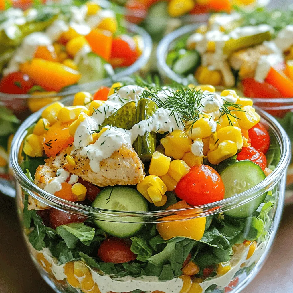 Pickle Ranch Chicken and Veggie Bowl Lecker und Einfach