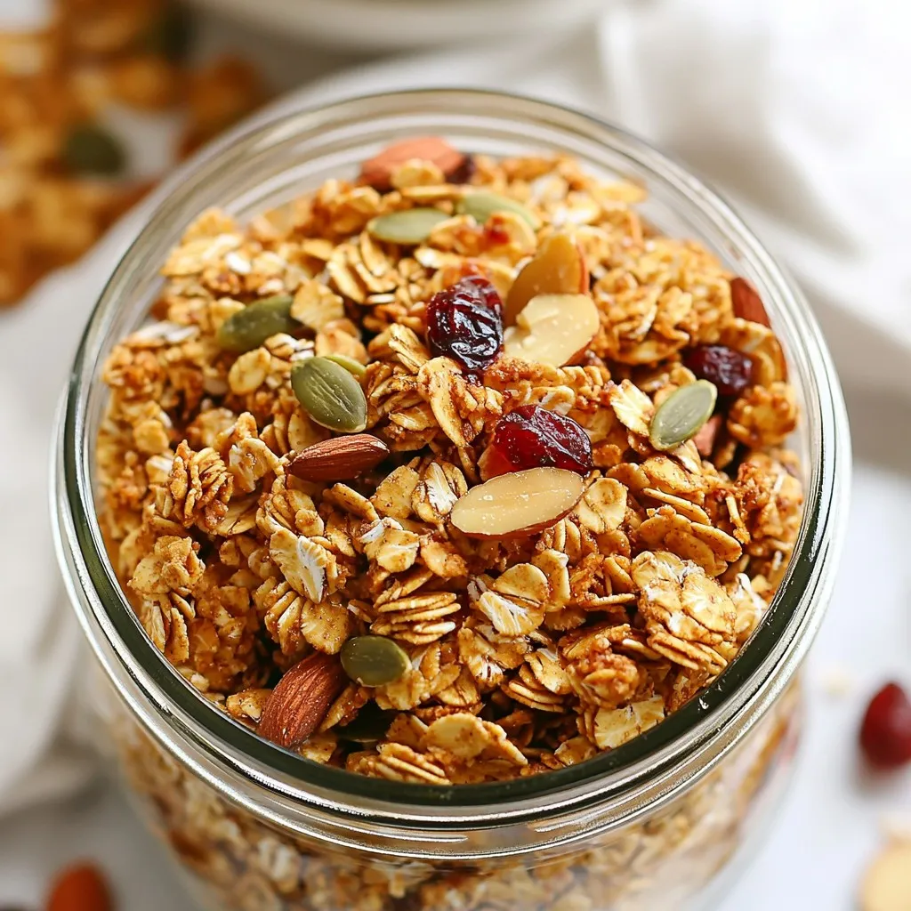 Pumpkin Spice Granola Einfach und Schmackhaft Zubereiten