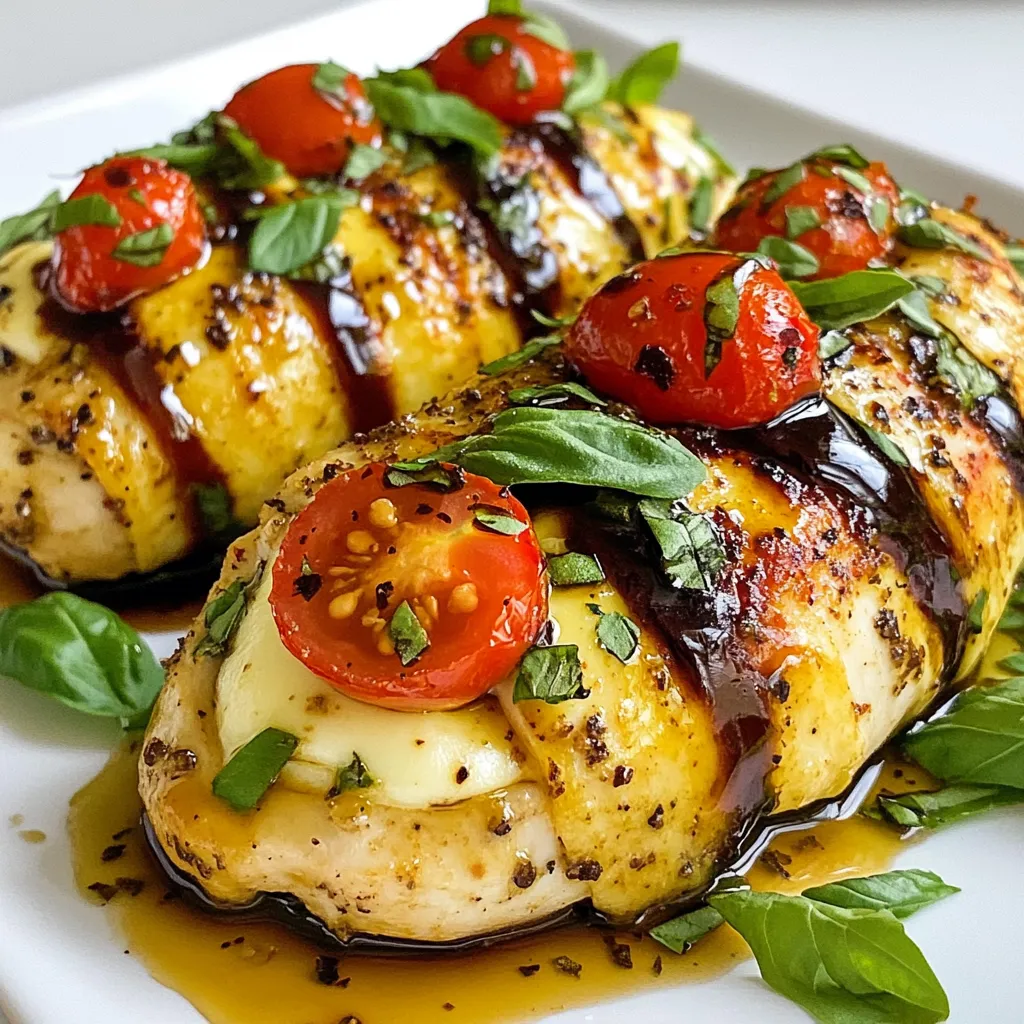 Caprese Gefüllte Hähnchenbrust Einfache und Schmackhafte