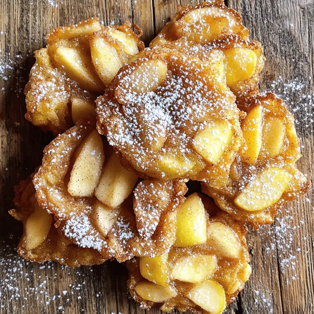 Baked Apple Fritters Köstlich und Einfach Zufriedenstellend