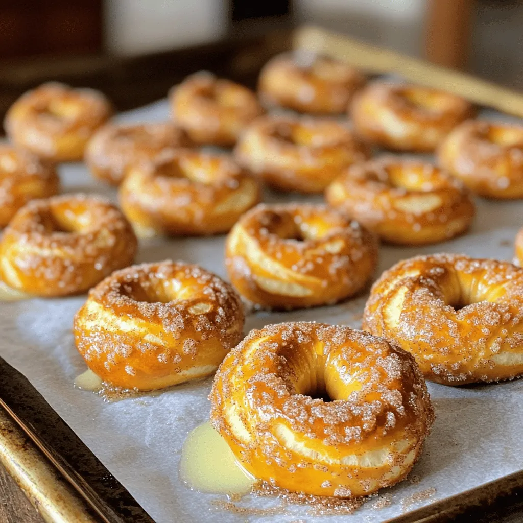 Zimtzucker-Pretzelbissen Einfaches und leckeres Rezept
