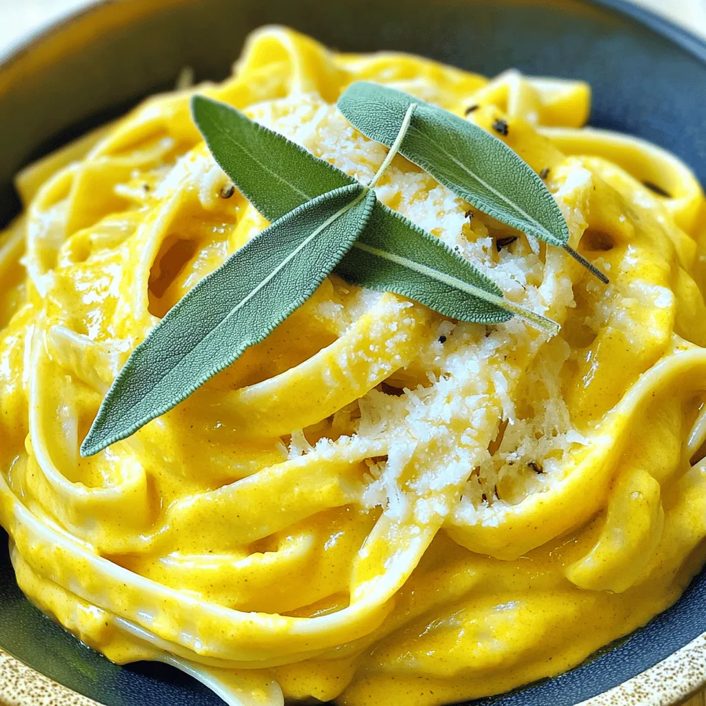 Creamy Pumpkin Alfredo Einfach und Lecker Zubereiten