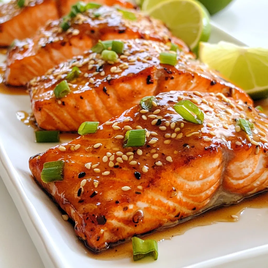 Honey Garlic Sesame Salmon Einfaches Rezept Enjoy