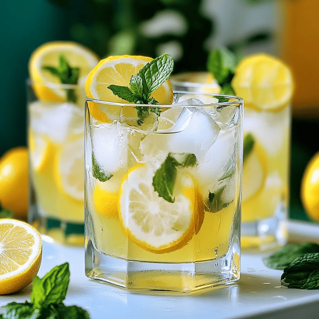 Erfrischende Condensed Milk Lemonade für heiße Tage