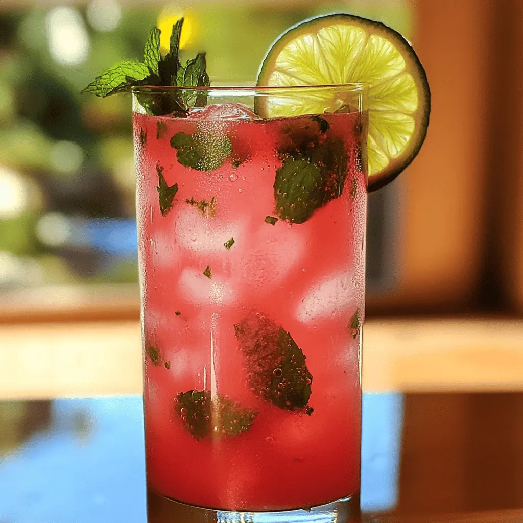 Für ein erfrischendes Wasser-Melonen Agua Fresca braucht man nur einige einfache Zutaten. Diese sind: