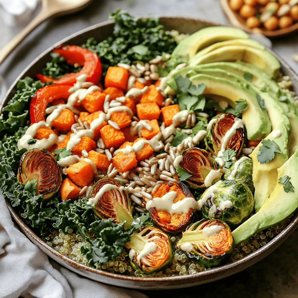 Harvest Veggie Grain Bowl Nahrhaft und Einfach Zubereiten
