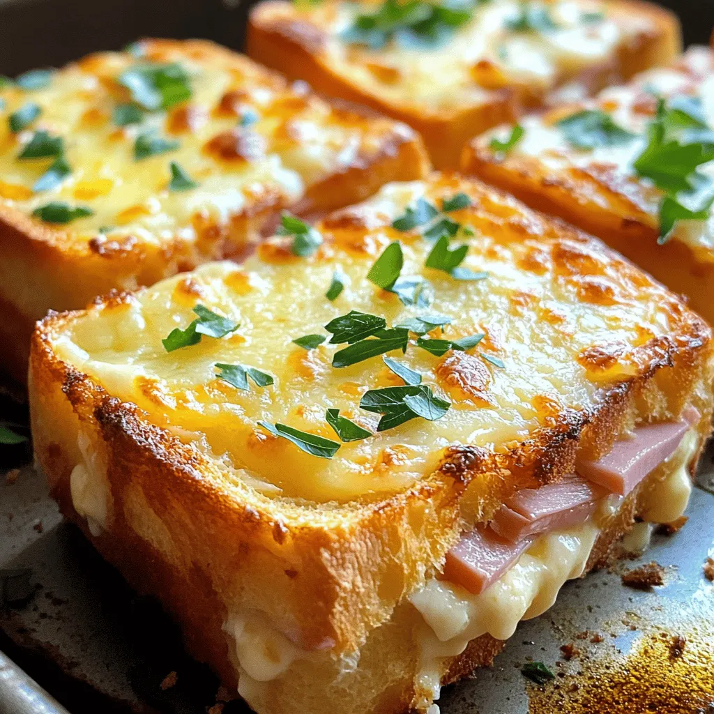 Croque Monsieur Genuss Einfaches Rezept für Sandwich