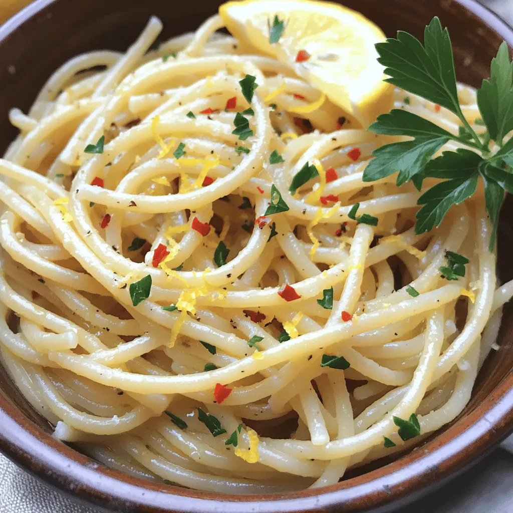 Spaghetti Aglio e Olio Schnelle und schmackhafte Mahlzeit