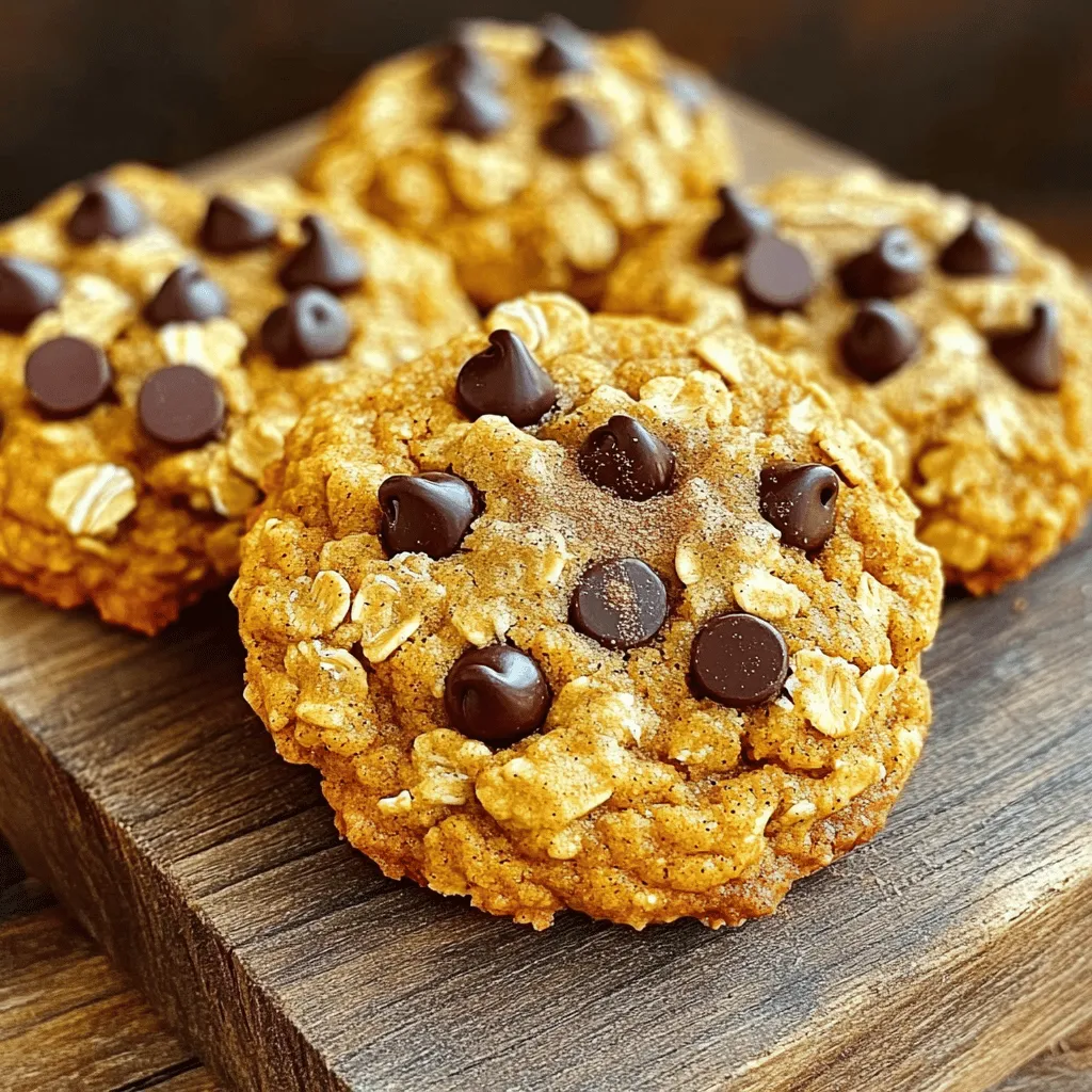 Kürbis Haferflocken Schokoladenkekse Genuss Pur