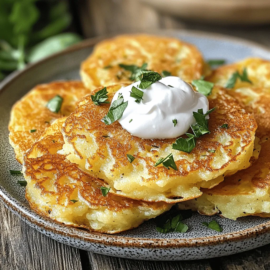 Traditionelles Irish Boxty Einfaches und Herzhaftes Gericht