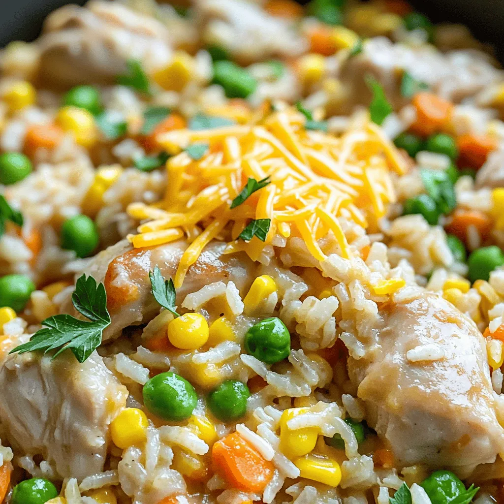 Instant Pot Chicken and Rice Casserole Einfach und Lecker