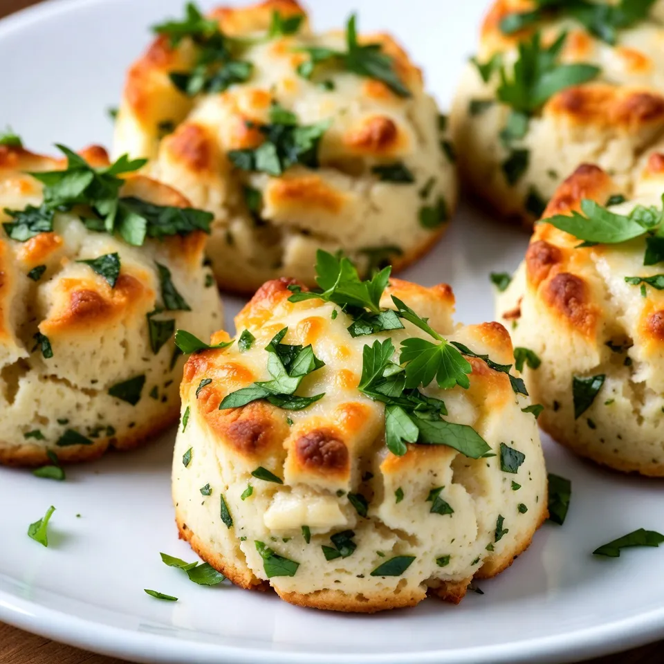 Keto Garlic Herb Biscuits Einfaches und köstliches Rezept