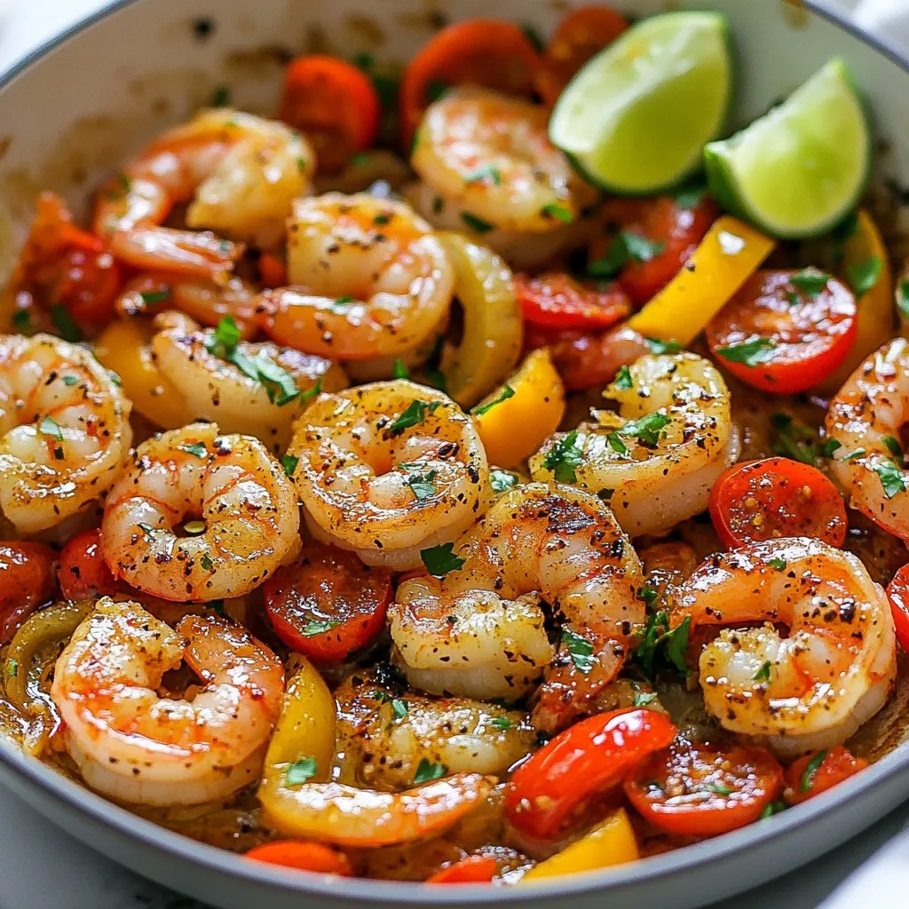 Spicy Garlic Shrimp Skillet Perfekt Zubereiten