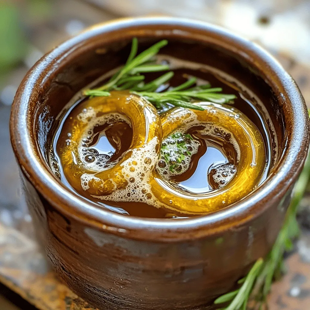 Herzhafte Bier-Zwiebeln mit knusprigem Schweinefleisch