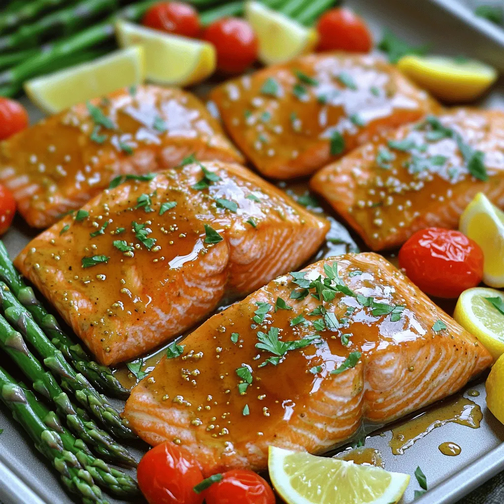 Sheet Pan Maple Dijon Salmon Einfache und köstliche Mahlzeit