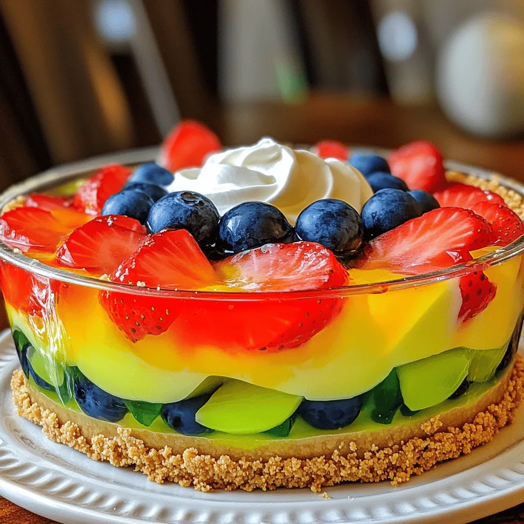 Um eine einfache Jello Pie für Ostern zuzubereiten, benötigst du einige grundlegende Zutaten. Die Hauptzutaten sind ein fertiger Graham-Cracker-Boden, ein Päckchen Jello, Wasser, Schlagsahne, Frischkäse, Puderzucker und frische Früchte. Du kannst jede Geschmacksrichtung von Jello wählen, die dir gefällt.