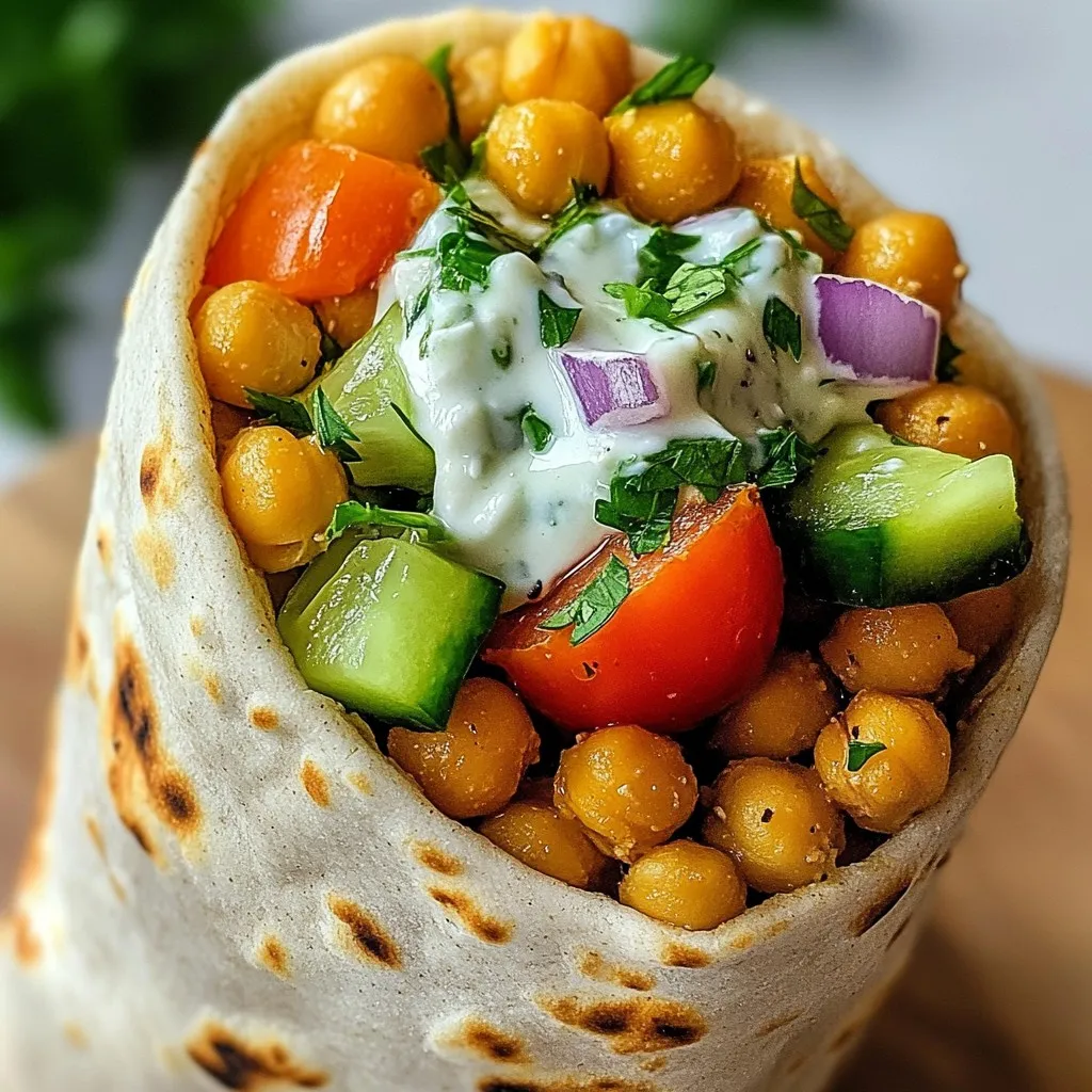 Kichererbsen Vegane Gyros Geschmackvoll und Gesund