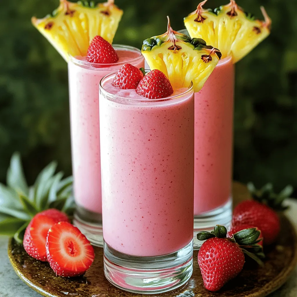 Um den Pink Flamingo Colada zuzubereiten, brauchst du frische und leckere Zutaten. Hier ist eine Liste: