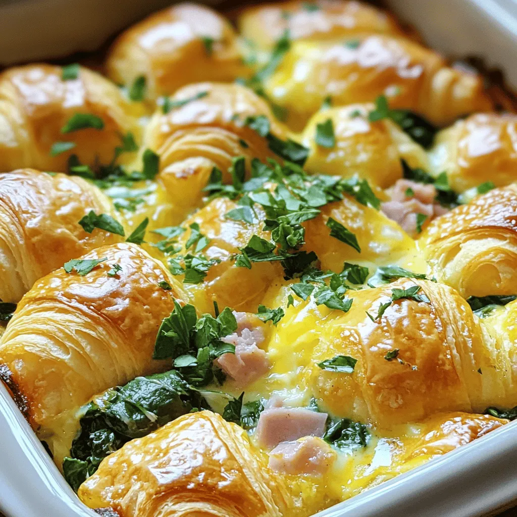 - 6 große Croissants - 6 große Eier - 2 Tassen Milch - 1 Tasse griechischer Joghurt