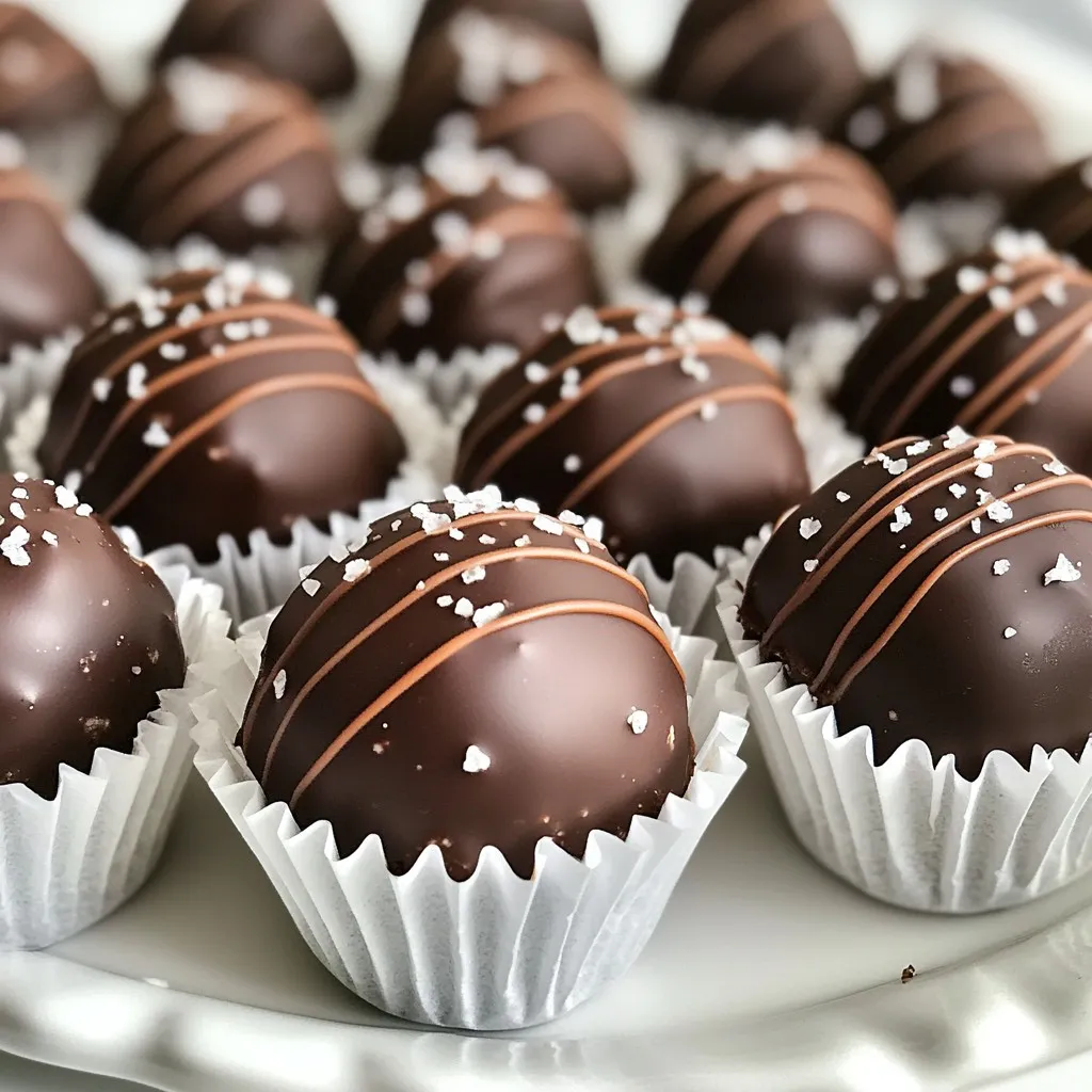 Schokoladenkekse-Teig-Trüffel Einfach und Lecker