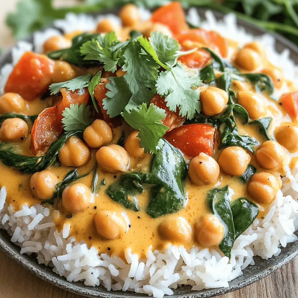 Vegan Chickpea Curry Einfach und Nahrhaft Kochen