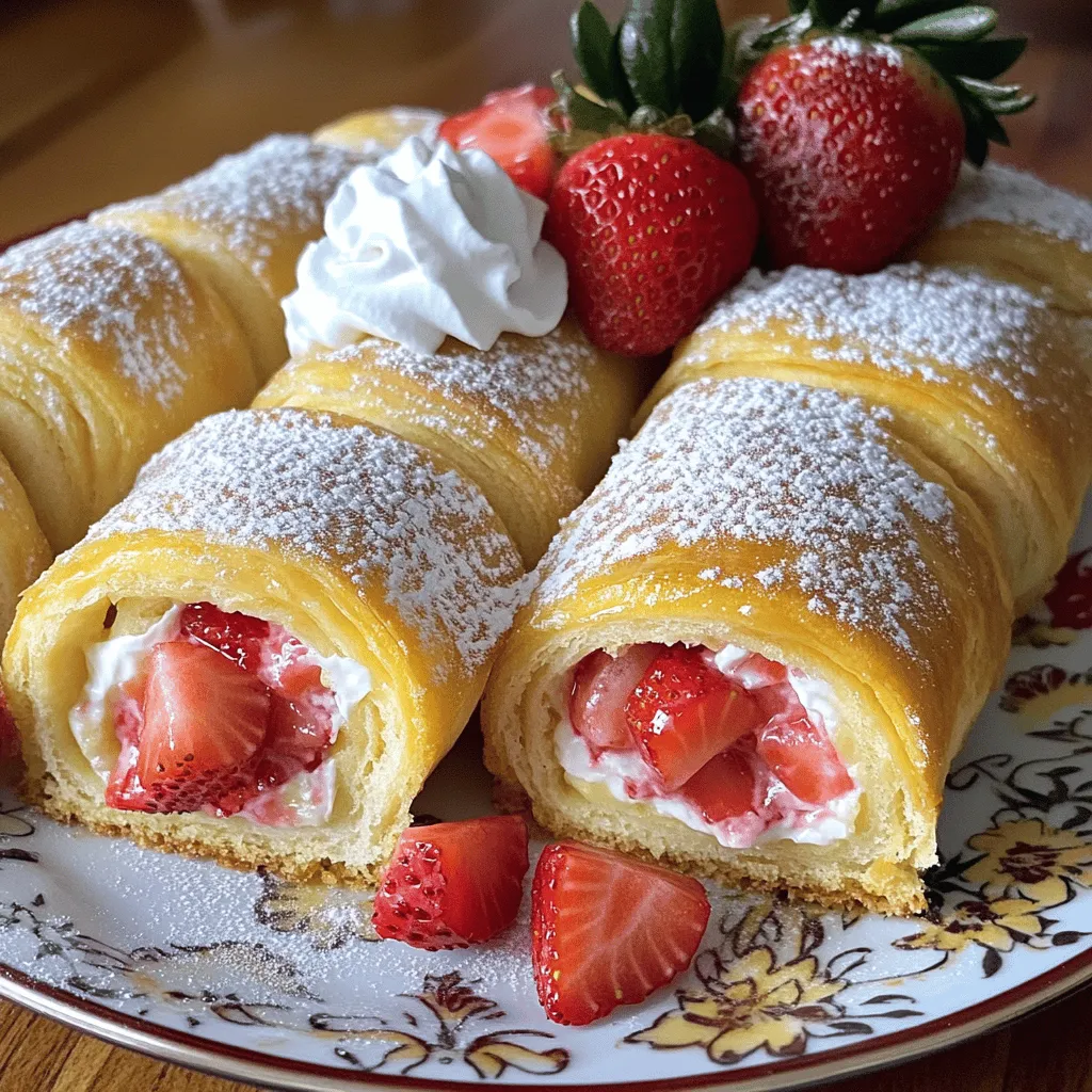 Für die Herstellung dieser leckeren Süßrollen brauchen Sie: