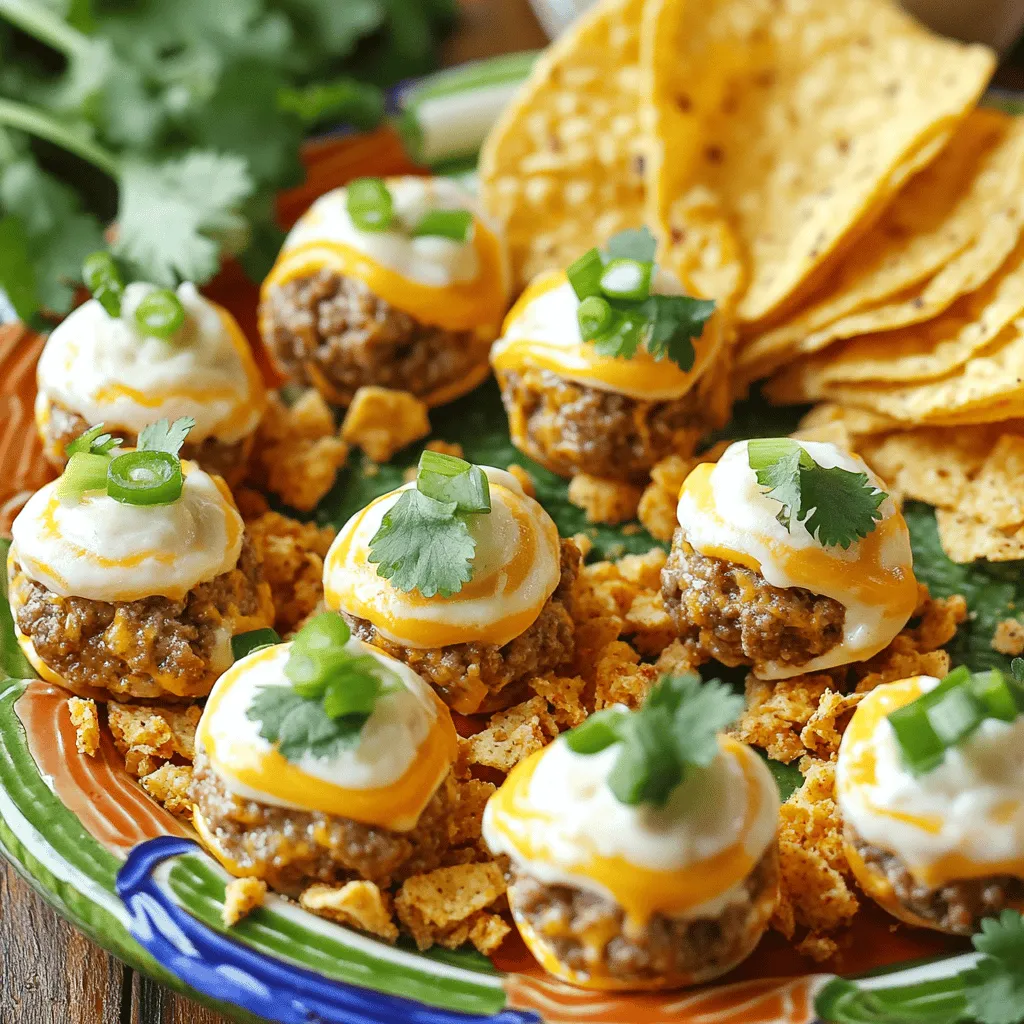Taco Ranch Bites Köstlicher Snack für jede Party