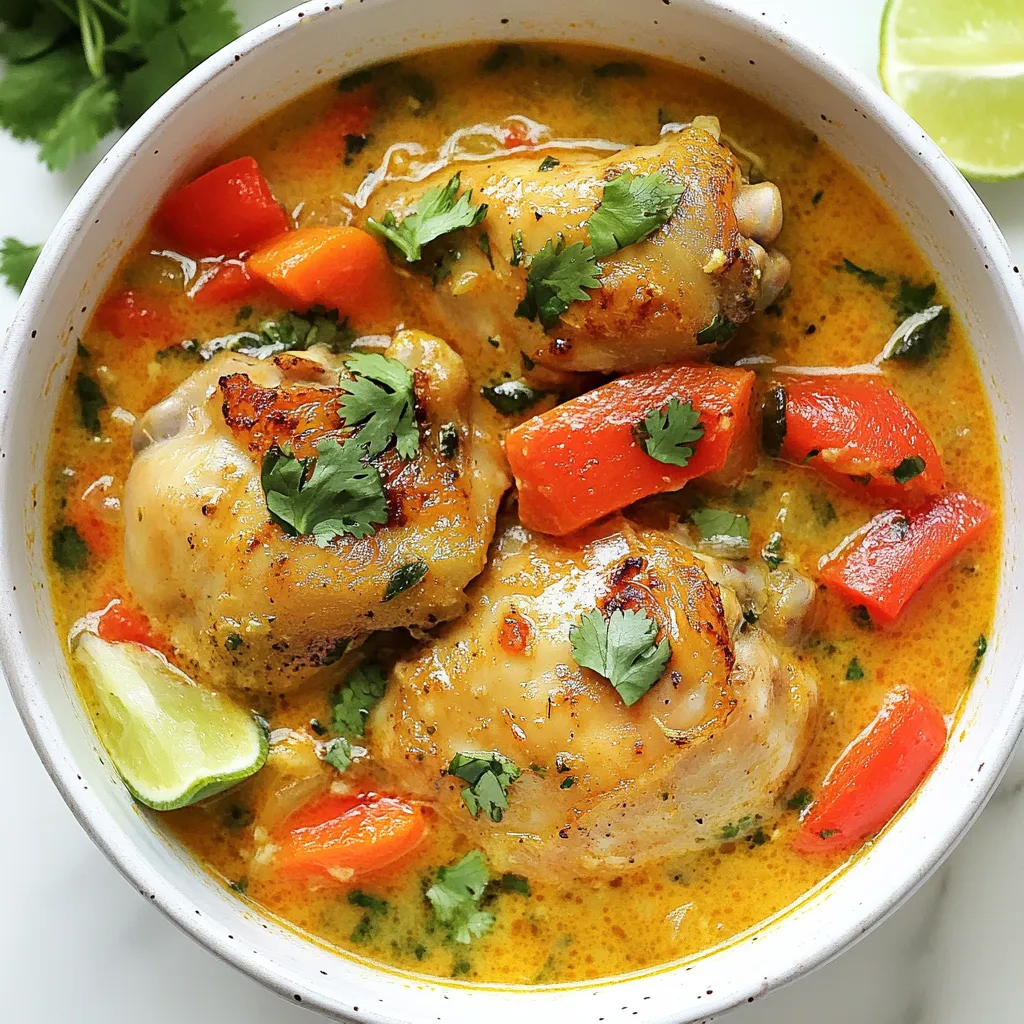 Ginger Lemongrass Chicken Stew Einfaches Rezept