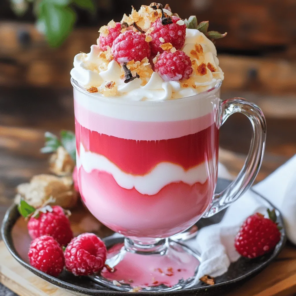 Ein Raspberry Hibiscus Latte ist frisch und fruchtig. Die Hauptzutaten sind einfach und gesund. Du brauchst Hibiskustee, Milch und Himbeeren. Diese Zutaten machen das Getränk besonders. Lass uns die Zutaten genauer betrachten.